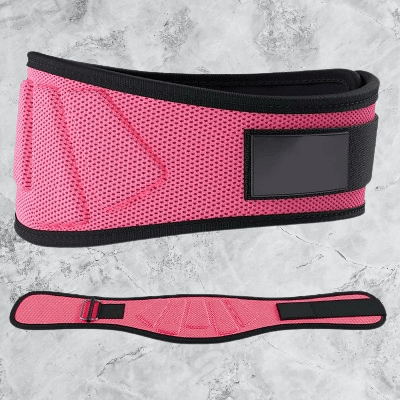 Ceinture pour la musculation - FitnessWaistBelts™ - Rose - Fitronik