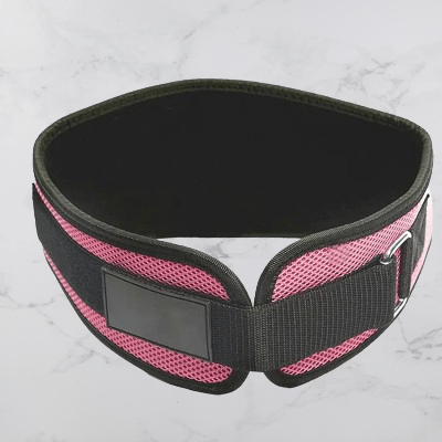 Ceinture pour la musculation - FitnessWaistBelts™ - Rose - Fitronik