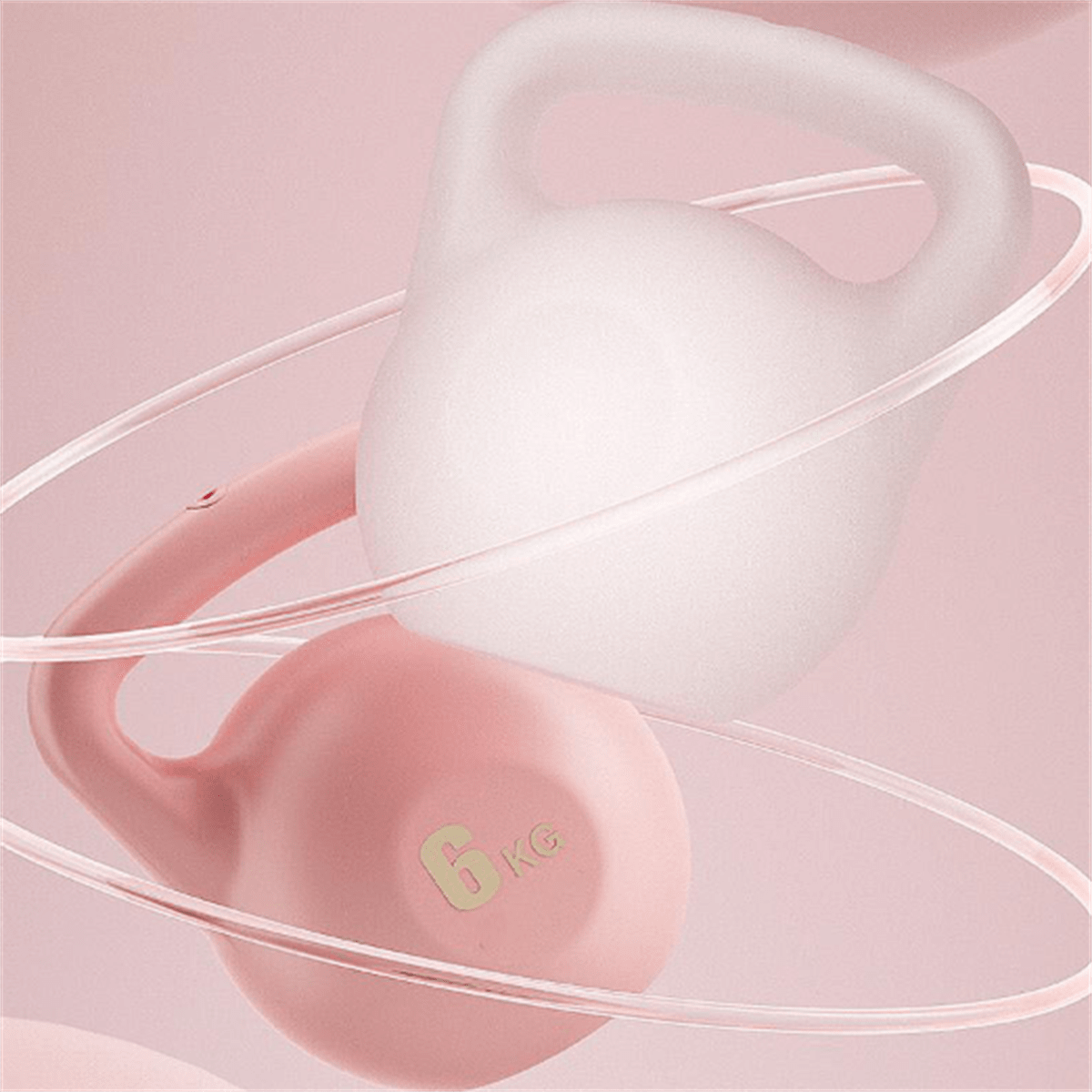 Kettlebell Souple - SoftKettle™ - Rose - Fitronik