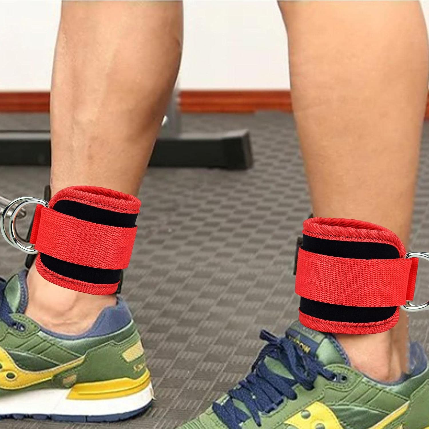 Sangle de Cheville - AnkleFit™ - Rouge - Fitronik
